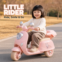 Moto électrique pour enfants à 3 roues, télécommandée, avec musique, pour enfants de 5 à 7 ans, jouet moto à conduire, directement de l'usine