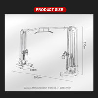 Máquina de entrenamiento comercial con altura ajustable, equipo de gimnasio Big Bird, máquina de fitness, máquina de cable cruzado