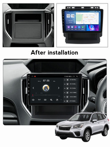 Mekede Android 11 ses kontrolü araba Video ses çalar Subaru Forester 2017-2020 için 8 128GB 360 kamera GPS araba stereo - Product Image 5