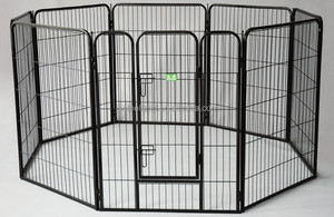 Usine en gros Heavy Duty parc moyen <span class=keywords><strong>chien</strong></span> en métal clôture Durable chenil <span class=keywords><strong>pour</strong></span> animaux de compagnie Portable enceinte <span class=keywords><strong>pour</strong></span> petits animaux - Product Image 2