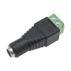 DC Power Adapter DC Current 5.0A Power Jack 2.1mm Female Adaptor for LED DC Power Supply