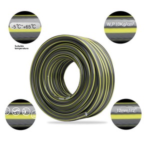 Venta al por mayor de fábrica, respetuoso con el medio ambiente, 4 pulgadas, tres capas, <span class=keywords><strong>manguera</strong></span> de jardín <span class=keywords><strong>gris</strong></span> de alta presión, <span class=keywords><strong>manguera</strong></span> de plástico gruesa para lavado de coches - Product Image 2
