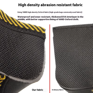 Bolsa de Cintura Multifuncional para Trabajos de Madera, Bolsa para Taladro Eléctrico de Colgado Rápido, Bolsa de Herramientas Reforzada - Product Image 3