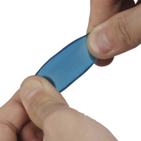 Commande en gros de coussinets de gel transparents pour batterie électronique, personnalisables en couleur et taille, haute élasticité, pour kits d'entraînement et ensembles acoustiques