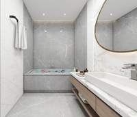 Service de design d'intérieur 3D George Flat & Apartment avec graphisme, style contemporain, garantie de 5 ans