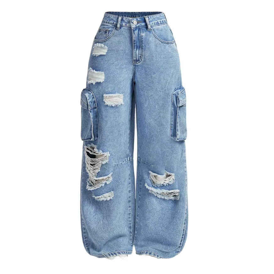 Latest Boyfriend Jeans High Waist Baggy Denim Style
