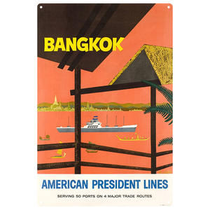 2025 gros 20x30 CM métal affiche homme grotte couloir mur fond Art décoration thaïlande métal Plaque pratique étain signe - Product Image 3