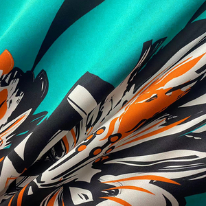 HYSK 100 <span class=keywords><strong>soie</strong></span> satin tissus naturel haute qualité fleur impression usine été chemise robe tissu écharpe <span class=keywords><strong>au</strong></span> mètre - Product Image 6