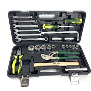 Durable utilisant le jeu de douilles professionnelles <span class=keywords><strong>à</strong></span> bas prix 25 pièces jeu d'outils <span class=keywords><strong>à</strong></span> main <span class=keywords><strong>à</strong></span> douille pour la réparation de voiture - Product Image 4