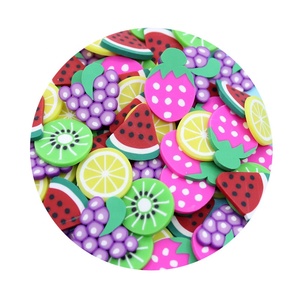 Mini Rebanadas de Arcilla Polimérica Suave con Formas de Frutas y Verduras Variadas, Adornos Hechos a Mano para Decoración, Carcasas de Teléfono, Slime - Product Image 6