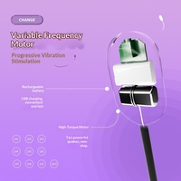 Stimulateur urétral électrique en silicone vibrant pour le plaisir sexuel masculin, dispositif souple à 10 fréquences de vibration, accessoire SM