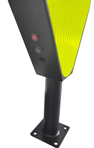 Panneau de signalisation à LED à énergie solaire de haute qualité Double flèches vers le <span class=keywords><strong>bas</strong></span> pour une sécurité routière améliorée - Product Image 3
