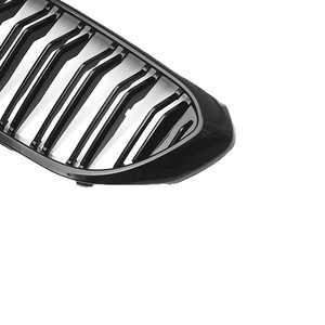 Parrilla Delantera Doble Barra Negra Brillante para BMW Serie 5 G30, Modelos 2017-2020, Pieza de Mejora para Parachoques Delantero - Product Image 5