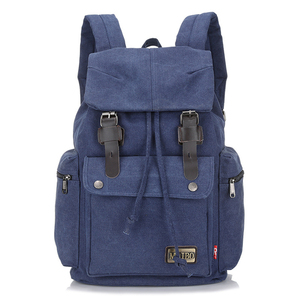 <span class=keywords><strong>Sac</strong></span> <span class=keywords><strong>à</strong></span> <span class=keywords><strong>dos</strong></span> en toile épaisse personnalisé, <span class=keywords><strong>vintage</strong></span>, mode, éco-responsable, imperméable, avec fermeture éclair, doublure en polyester, pour <span class=keywords><strong>homme</strong></span>, idéal pour les voyages et la randonnée - Product Image 2