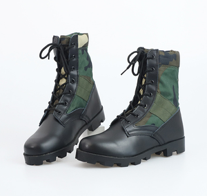 Botas Tácticas DFTSB910 Color Verde Selva, Camuflaje Bosque, Antideslizantes, para Jungla - Product Image 2