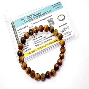 Natural Healing Crystal Polished <b>Bracelet</b> Beautiful Tiger Eye Agate Design for Women <b>Love</b> Theme Art - Product Image 1