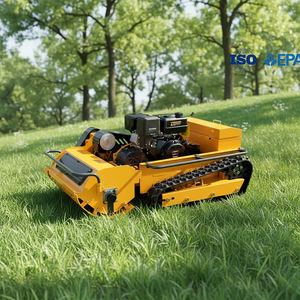Cortacésped Robótico Automático Ágil <span class=keywords><strong>de</strong></span> 4 Tiempos y 15 HP para Jardines Canadienses con Seguimiento Preciso <span class=keywords><strong>de</strong></span> Trayectoria, Ángulo <span class=keywords><strong>de</strong></span> Corte Ajustable, 4 KM/h - Product Image 1