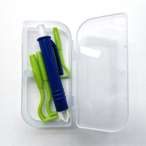 プラスチックABS犬猫スクラッチフックダニノミリムーバーツールダニピンセットダニツイスターピッカー - Product Image 2