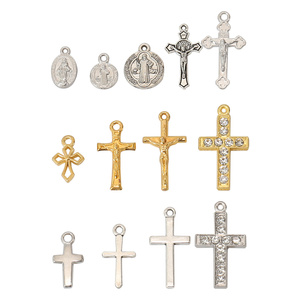 Le plus récent Bracelet de perles de pierre naturelle de 8mm Inspiration du chapelet religieux catholique d'une décennie avec croix taille libre pour adulte - Product Image 6