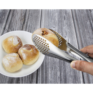 Duurzame Roestvrijstalen Bakkleptang Voor Het Grillen En Serveren Van <span class=keywords><strong>Pasta</strong></span> Voor Bbq-Keukengereedschap - Product Image 4
