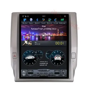 Android 9.0 Tesla Style Car Video Vehicle For Toyota Tundra 2014-2019 Multimedia Player Radio Tape Recorder Car Audio GPS Naviga