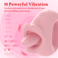 Leistungs starker Swing Vibrator für Frauen Zunge lecken Mund nippel Klitoris Stimulator Mastur bator Sexspielzeug für weibliche Erwachsene Waren
