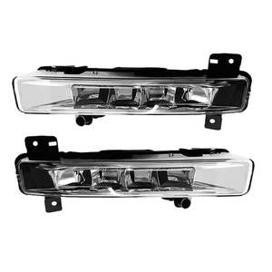 Feux antibrouillard LED BMW Série 5 G30 G38 avec ampoule 2017 2019 Couleur d'origine Lampe de pare-chocs avant - Product Image 4