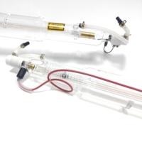 Tube en verre de machine fractionnaire de laser de CO2 de CDWG 120W 150W pour le textile