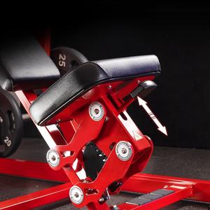 Kommerzielle ISO-laterale Super Incline Brust presse Stahlplatte geladene Fitness geräte mit Rücken funktion - Product Image 2