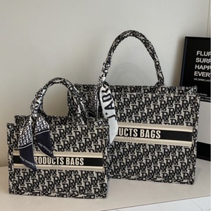 Túi tote vải bố nữ thời trang 2025, dung tích lớn, đeo vai, đi chợ - Product Image 1