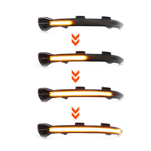 Pour VW <span class=keywords><strong>Golf</strong></span> <span class=keywords><strong>7</strong></span> GTI R MK7.5 13-19 Touran <span class=keywords><strong>Clignotant</strong></span> dynamique LED Séquentiel Indicateur de rétroviseur latéral Étanche IP67 - Product Image 1