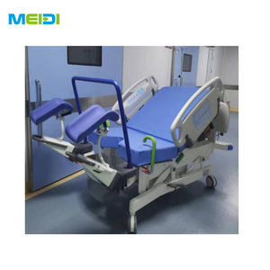 Медицинская кровать MEIDI BR-S6 из высококачественной стали и пластика для гинекологии и акушерства, экономичная, для хирургических осмотров - Product Image 4