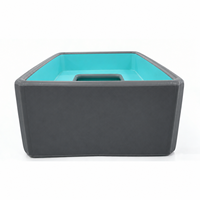 Rechteckiger Aufblasbarer PVC-Swimmingpool für Kinder & Erwachsene Outdoor-Pool Langlebig & Tragbar