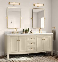 Plusieurs styles de meubles de salle de bain sur pied et de meubles de salle de bain avec miroirs sont disponibles. Ventes directes d'usine.