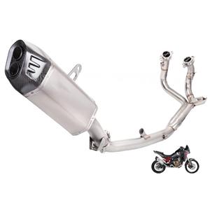 Système d'échappement de moto, silencieux modifié pour FZ-07 MT-07 MT07 FZ07 MTT690, double cylindre - Product Image 1
