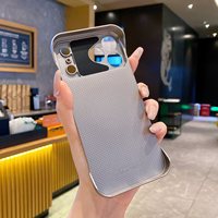 Étui de téléphone AG Aromatherapy PC givré antichoc avec anneau magnétique pour 17 16 15 14 13 12 Pro Max (8 couleurs)