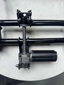 Repose-jambes électrique de type tige de poussée pour sièges de véhicules utilitaires Modification de siège de voiture avec support de jambe intérieur et repose-jambes - Product Image 6