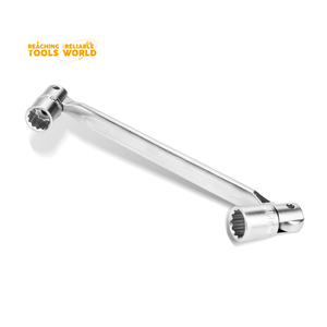 DingQi-llave de caja Flexible de doble extremo, llave de tubo doble FLEXIBLE - Product Image 2