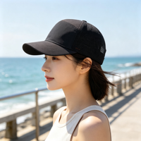 Gorras de Béisbol Deportivas de Malla con Bloques de Color Sólido, Curvadas, Ajustables, Transpirables, con Protección Solar, Unisex, Ideales para Deportes de Playa