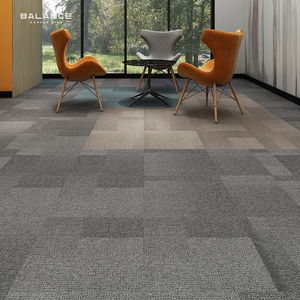 Nylon Dày 50X50 Thương Mại Văn Phòng Gạch Thảm Tùy Chỉnh Alfombra Tapis Nhà Sản Xuất Thảm Karpet Gạch Với Pvc Ủng Hộ - Product Image 4