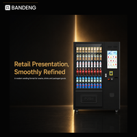 BANDENG 6610Pro 22T - Expendedora de Snacks y Bebidas con Elevador, Configurada con Selección de Productos en 54 SKU para Desarrollo de Programas de Venta Minorista