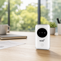 Penjualan Panas R603 4G LTE MiFi Router Dengan Kartu SIM, 3200mAh WiFi Hotspot Portabel untuk Perjalanan Luar Ruangan Berbagi Akses Multi Pengguna OEM