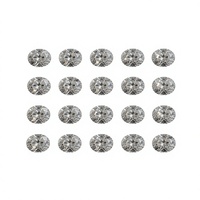 Diamant ovale certifié IGI, cultivé en laboratoire, blanc, non monté, CVD HPHT, couleur D-F, pureté VVS, pour bague de fiançailles personnalisée, vente en gros
