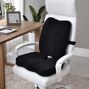 Cuscino Lombare In Memory Foam Per Sedie E Auto – Supporto Schiena Ergonomico Con Copertura Traspirante E Cinghia Regolabile (Grigio) - 4