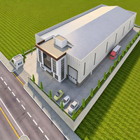 Nouvelle Offre 2026 : Entrepôt/Bureaux Préfabriqués Modernes en Acier de Haute Qualité à Prix Abordable, Certifiés CE