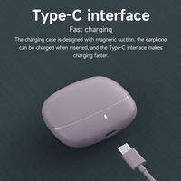 Écouteurs sans Fil T20 Pro à Réduction de Bruit Compatibles Apple et Android, Casque IPX5 avec ENC et ANC, Appairage Double