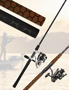 Canne à pêche antidérapante à bas <span class=keywords><strong>prix</strong></span> manchon de <span class=keywords><strong>poignée</strong></span> thermorétractable poignées de canne à pêche antidérapantes Tube antidérapant couverture Durable - Product Image 6