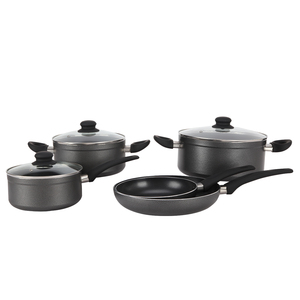 Ensemble de 8 casseroles en céramique antiadhésives, casserole à lait, <span class=keywords><strong>cocotte</strong></span>, batterie de cuisine en aluminium pressé, compatible <span class=keywords><strong>induction</strong></span>, lave-vaisselle et four - Product Image 5