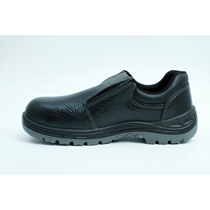 Heavy Duty Safety <b>Shoes</b> Leather Steel Toe <b>Work</b> Boots Slip Resistant Lightweight Protective Industrial Footwear <b>for</b> <b>Men</b> Women Use - Product Image 3