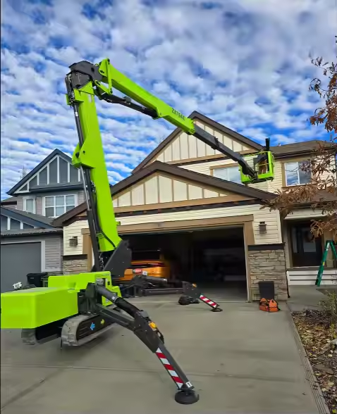 High - Demand ZX23AE 23M Spider Lift with Zero Emissions Ideal for